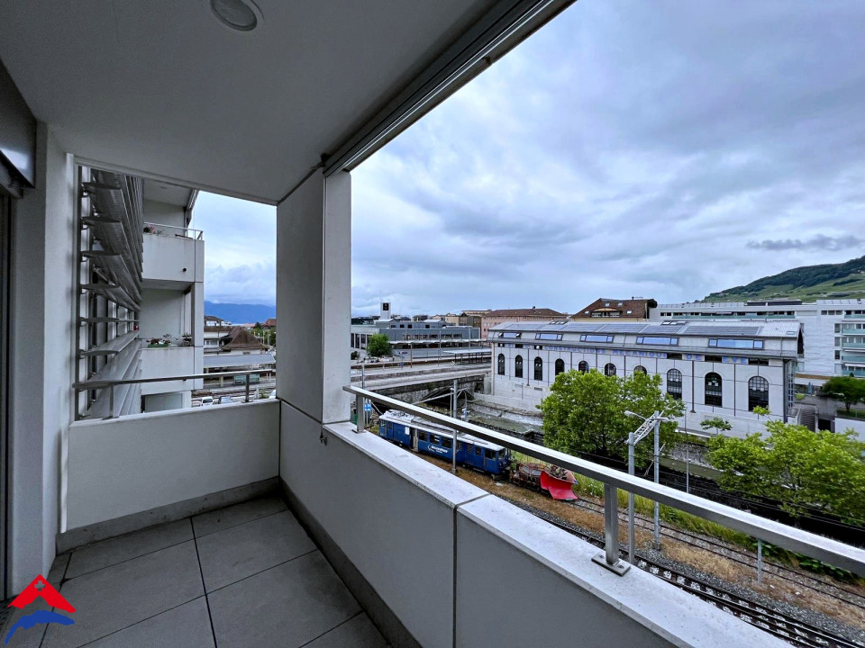 Appartement moderne de 2 pièces avec balcon